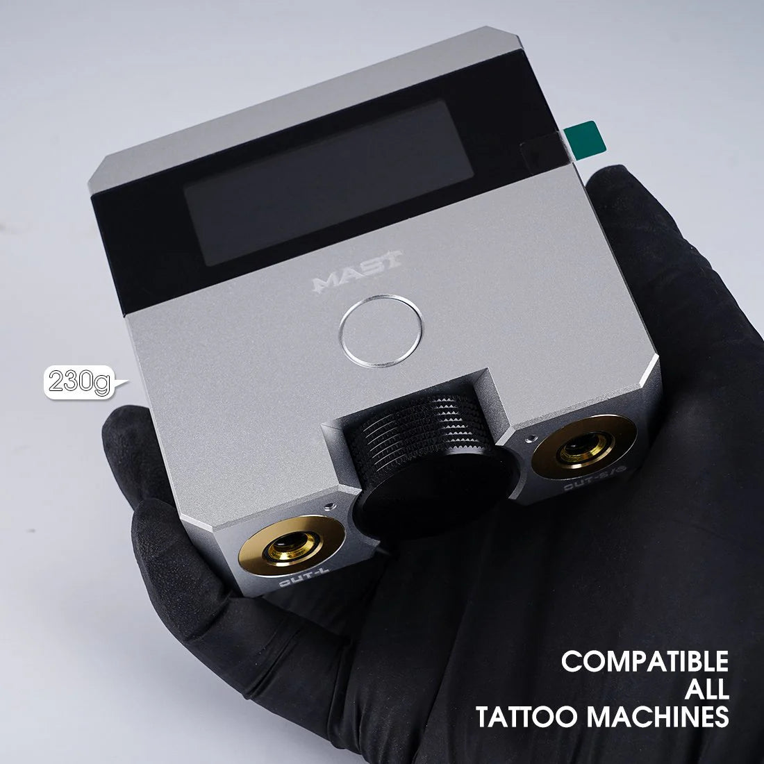 Fuente de Alimentación Mast Skate de Modo Dual con Función de Arranque para Tatuadores