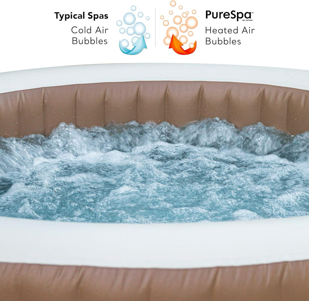 Intex Pure Spa Sahara 4 Places 28426EX Beige