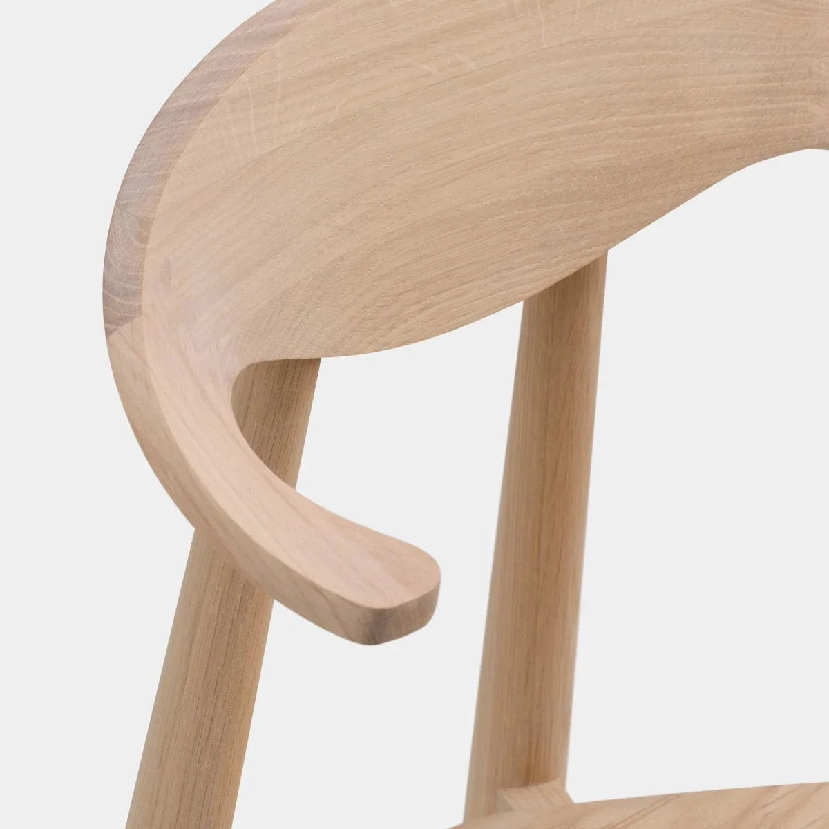 Nismaaya Cametra White Oak Office Chair