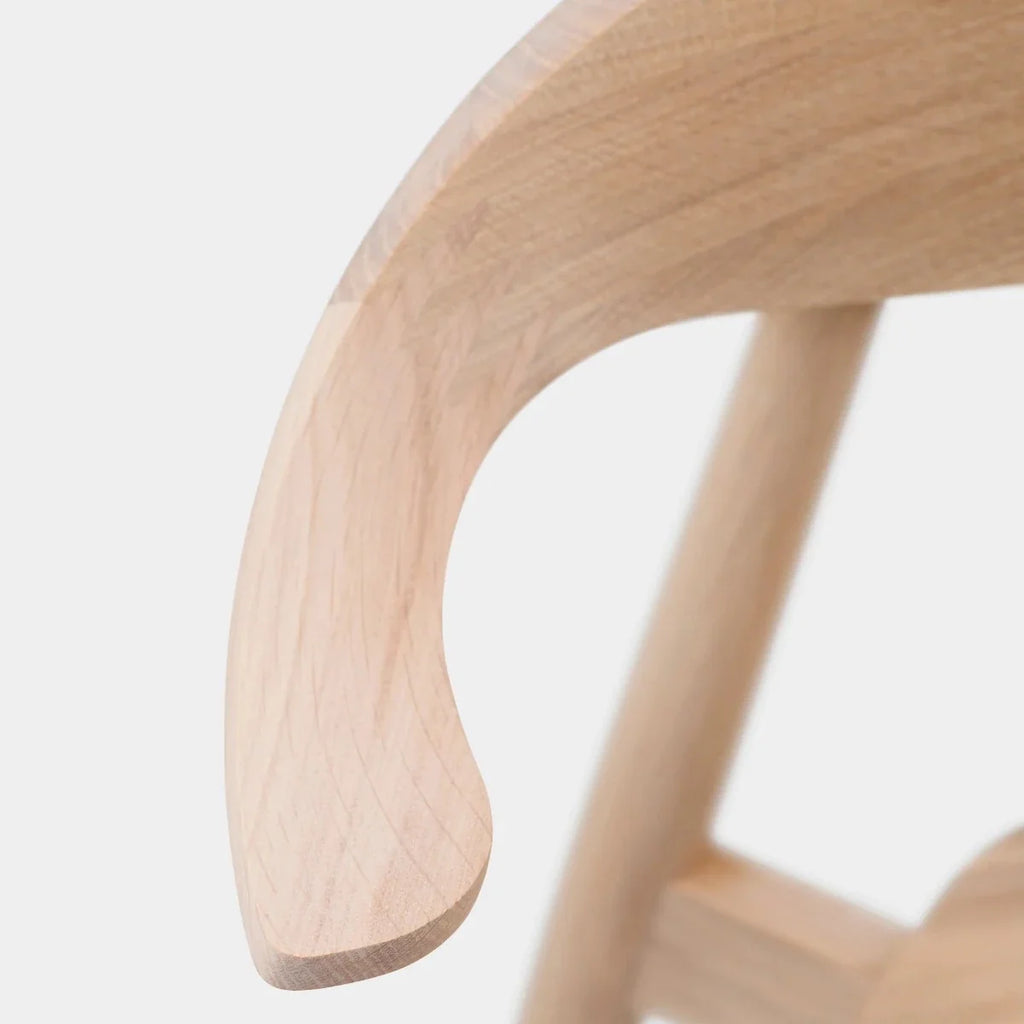 Nismaaya Cametra White Oak Office Chair
