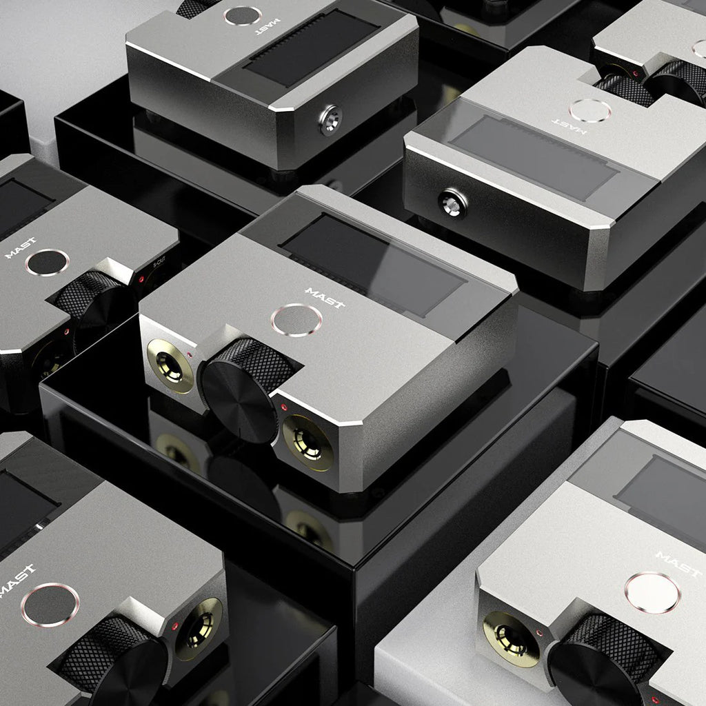 Fuente de Alimentación Mast Skate de Modo Dual con Función de Arranque para Tatuadores