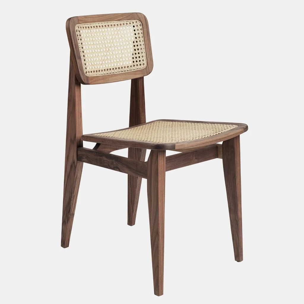 Nismaaya Harini American Walnut & Rattan Office Chair