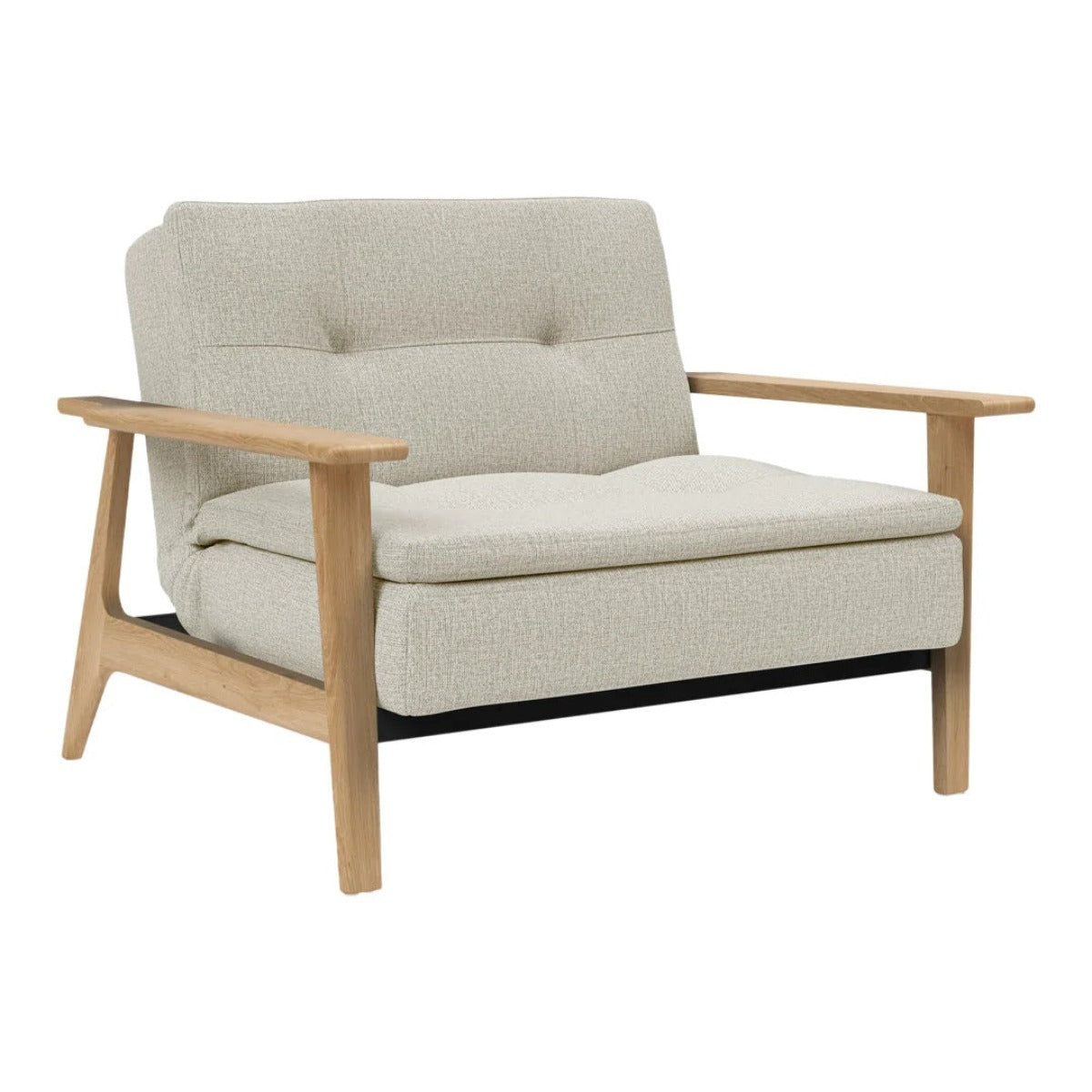 Nismaaya Adarsh Oak Wood Lounge Chair & Sofa