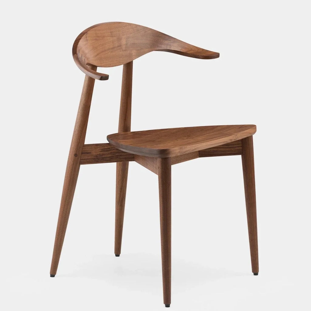 Nismaaya Cametra Walnut Office Chair