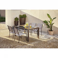 Conjunto Málaga Extensible Mesa Extensible + 4 Sillas