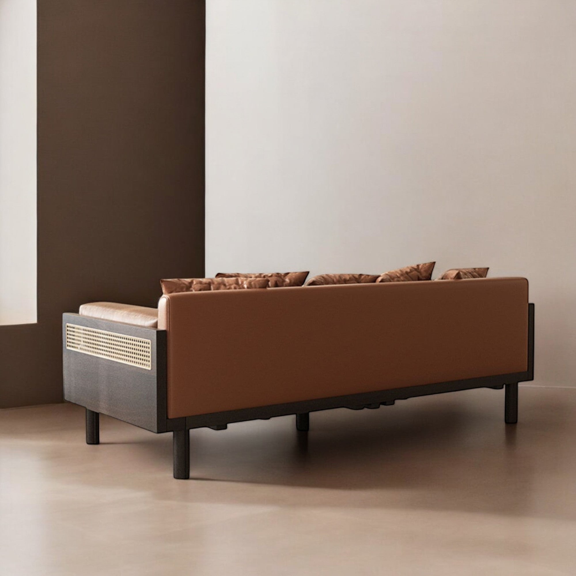 Nismaaya Multifunction Pull Out Sofa Cum Bed Solid Wood Frame