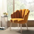 Nismaaya Ado Lounge Chair in Yellow Color