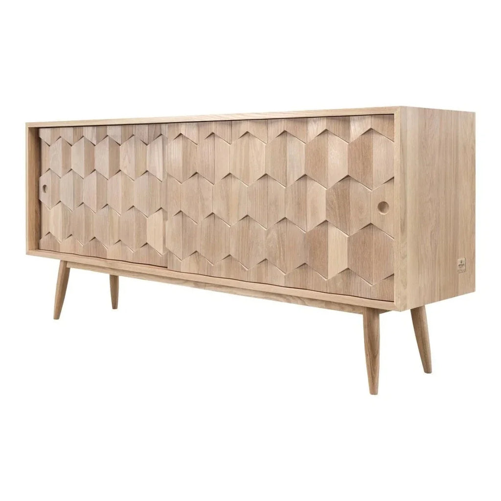 Nismaaya Aeryn Oak Wood Cabinets & Sideboard