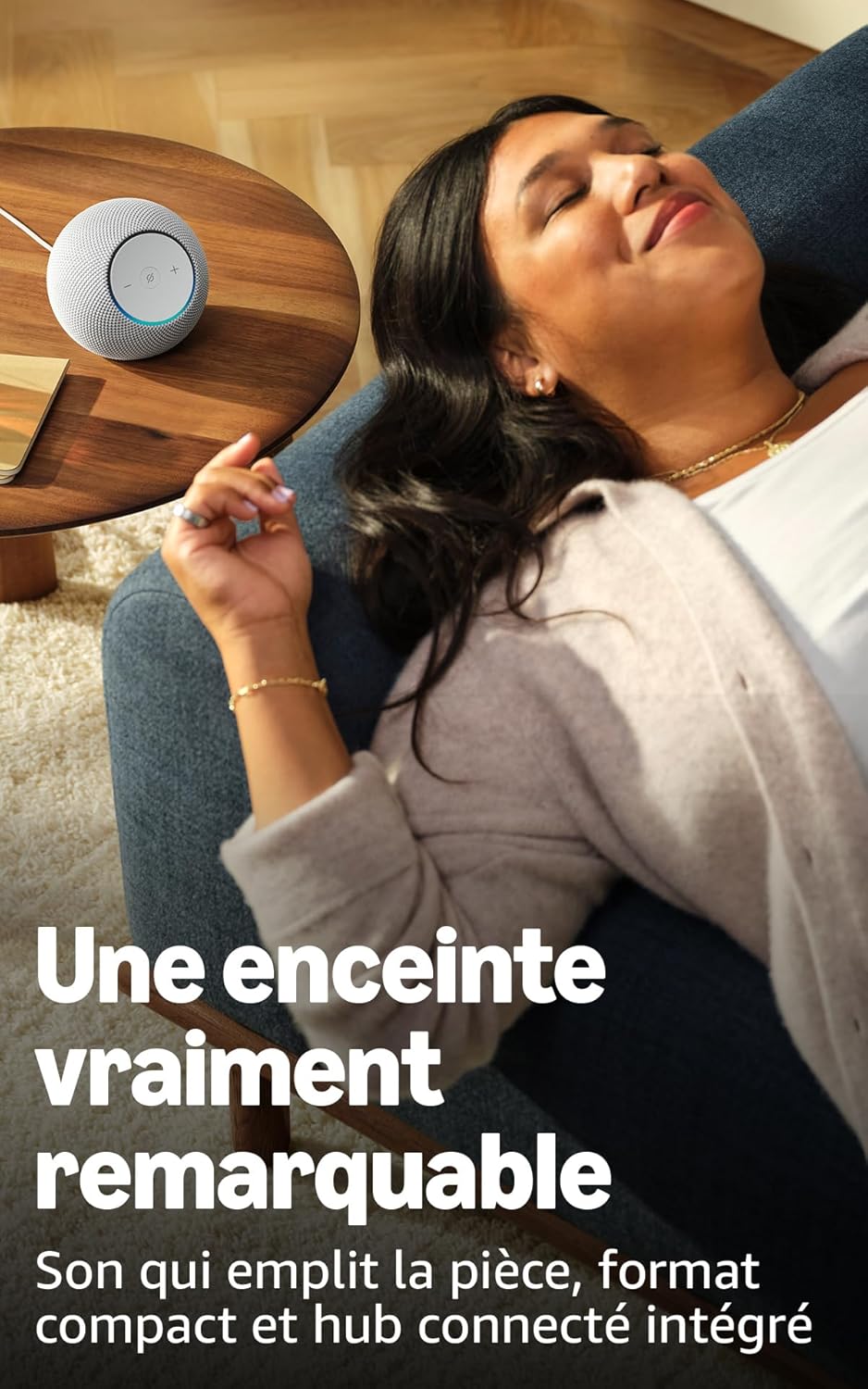 Amazon Echo Dot Max (nouvelle génération) : enceinte Alexa avec son qui emplit la pièce et hub connecté intégré, Graphite