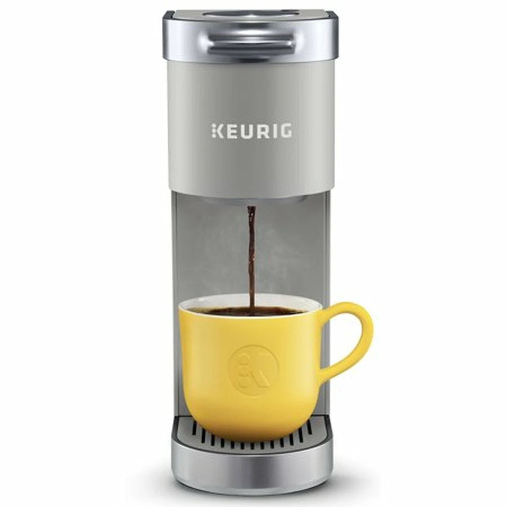 Cafetera Keurig K-Mini Plus, de una sola taza, cápsulas K-Cup, color Studio Gray