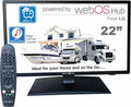Unispectra WebOS Smart TV 22" 12 V ELED Full HD 240 V TV Freeview & SAT Tuner 3 x HDMI, 2 x USB, Magic Remote. Téléviseurs pour camping-cars, caravanes, camions et camionnettes