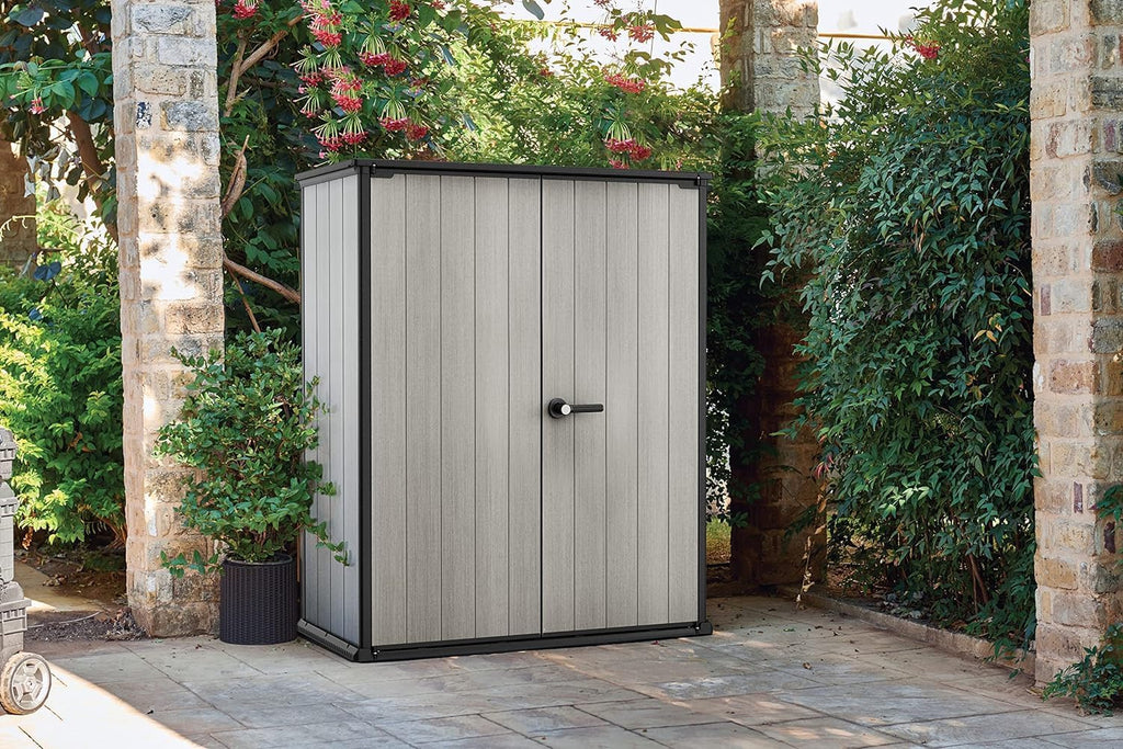 KETER Armoire extérieure HIGHSTORE Plus Gris - 1400 litres