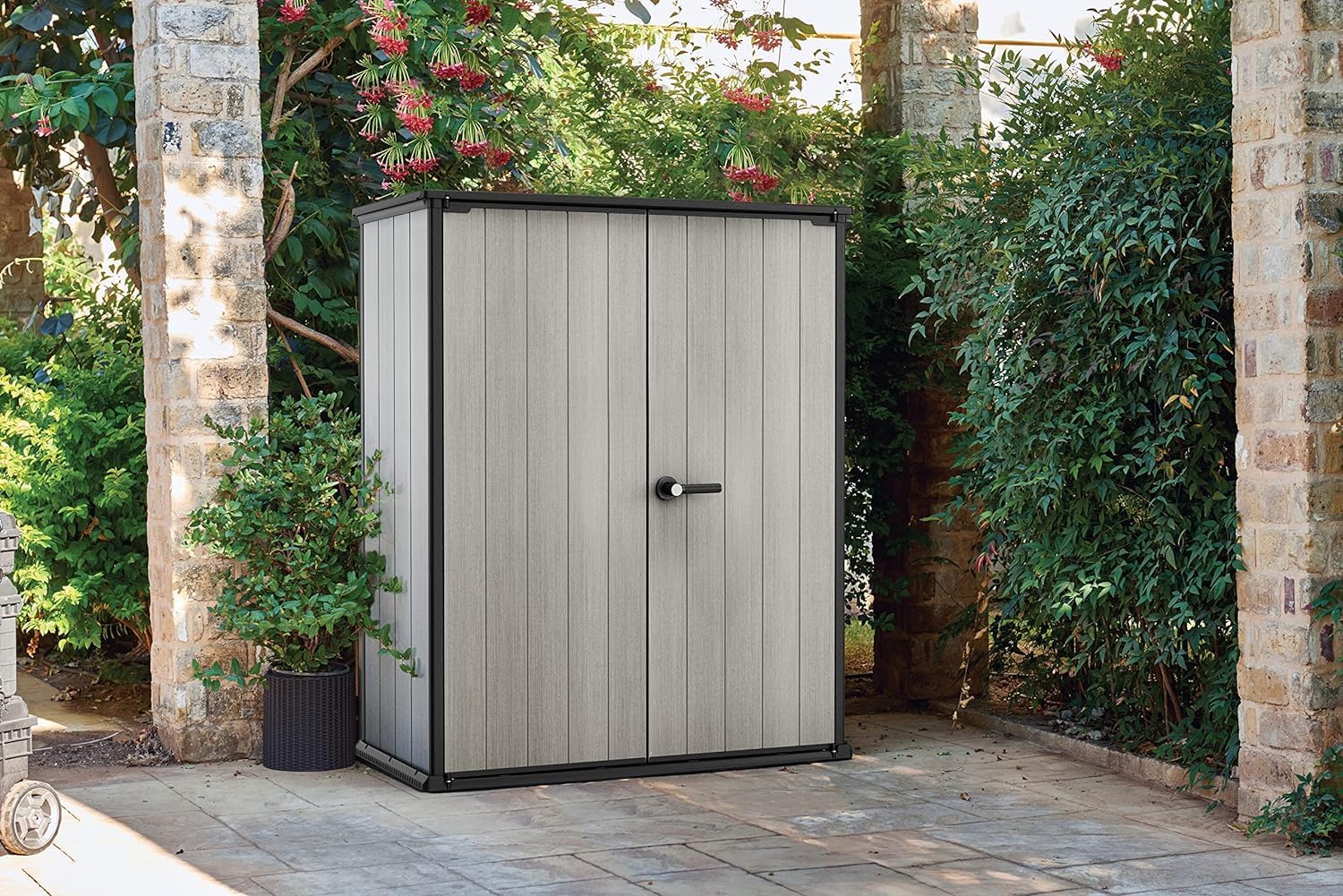 KETER Armoire extérieure HIGHSTORE Plus Gris - 1400 litres