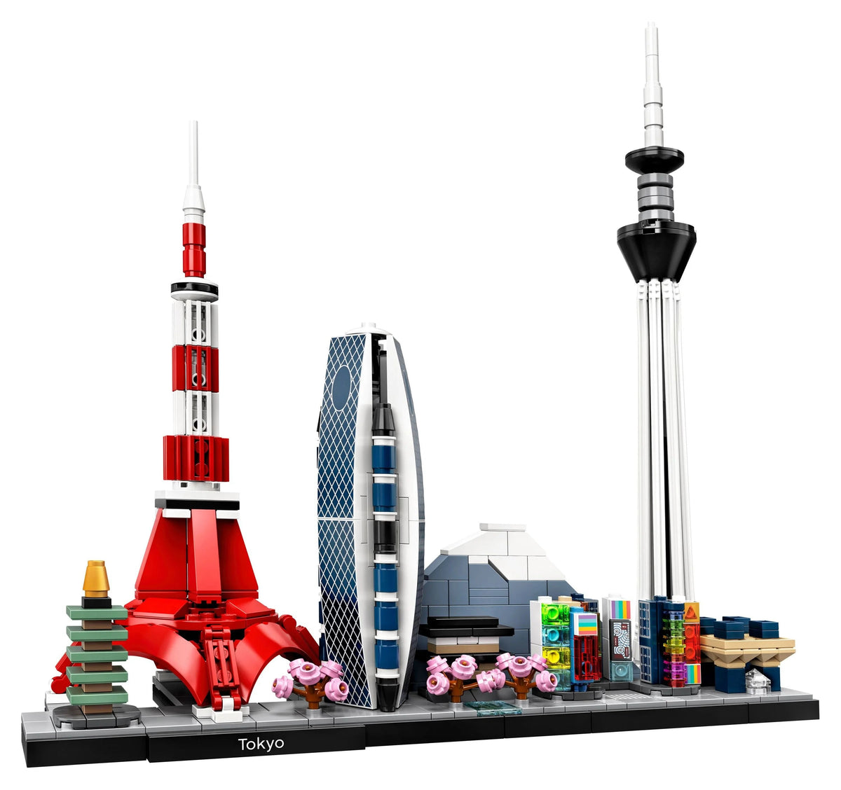 Set de Construcción LEGO Architecture Skylines Tokio 21051 para Adultos (547 Piezas)