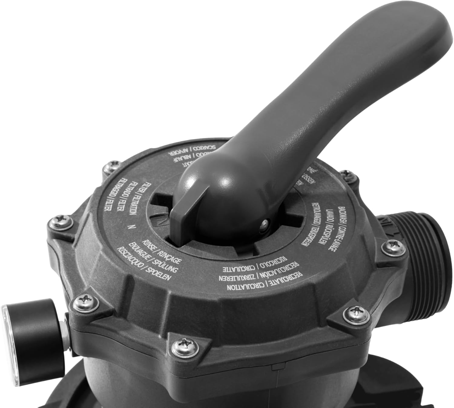Intex SX2100 Plus Pompe de filtre à sable W/RCD (220-240 V) 26656GS (débit de la pompe : 7,9 m³/h)