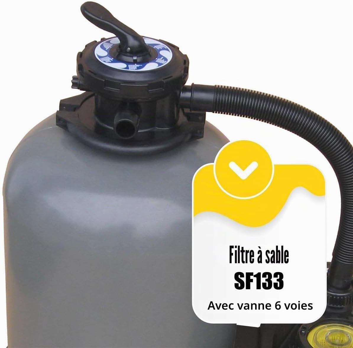 Piscine Set ovale mural en acier inoxydable (5,25 m x 3,20 m x 1,20 m), fabriqué en Europe, avec conducteur en acier inoxydable pour profondes