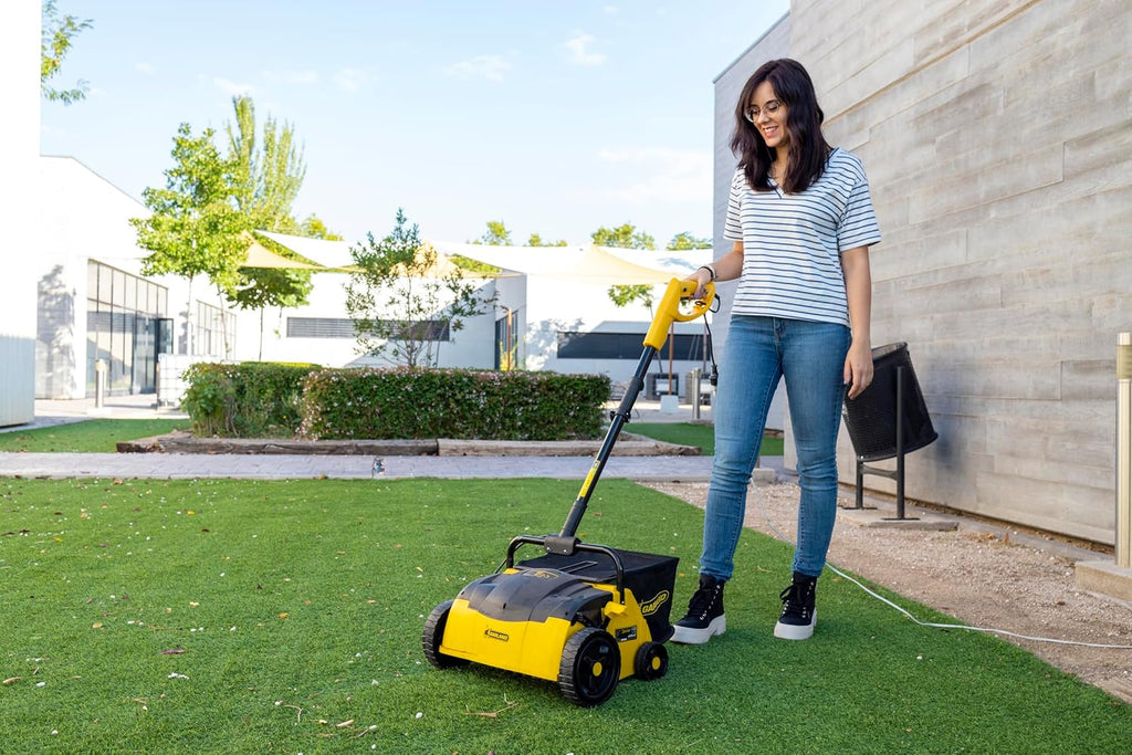 Garland balai gazon artificiel Roll&Comb 302E-V19, 1400W, 32cm, sac 25L