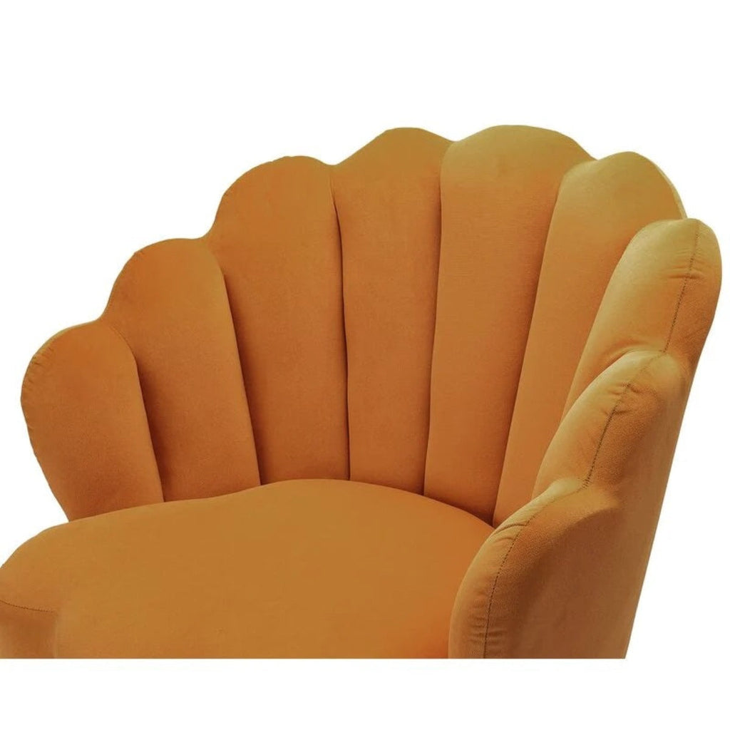 Nismaaya Ado Lounge Chair in Yellow Color