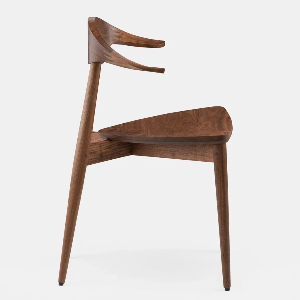 Nismaaya Cametra Walnut Office Chair
