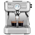 Máquina de Espresso Semi-Automática Costway con Tanque de Agua y Vaporizador de Leche