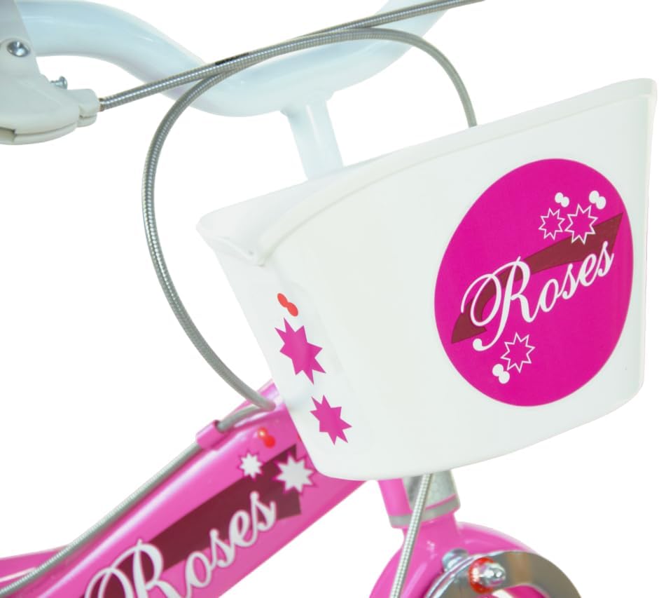 SCH Bicyclette Roses Vélo Enfant, Fille