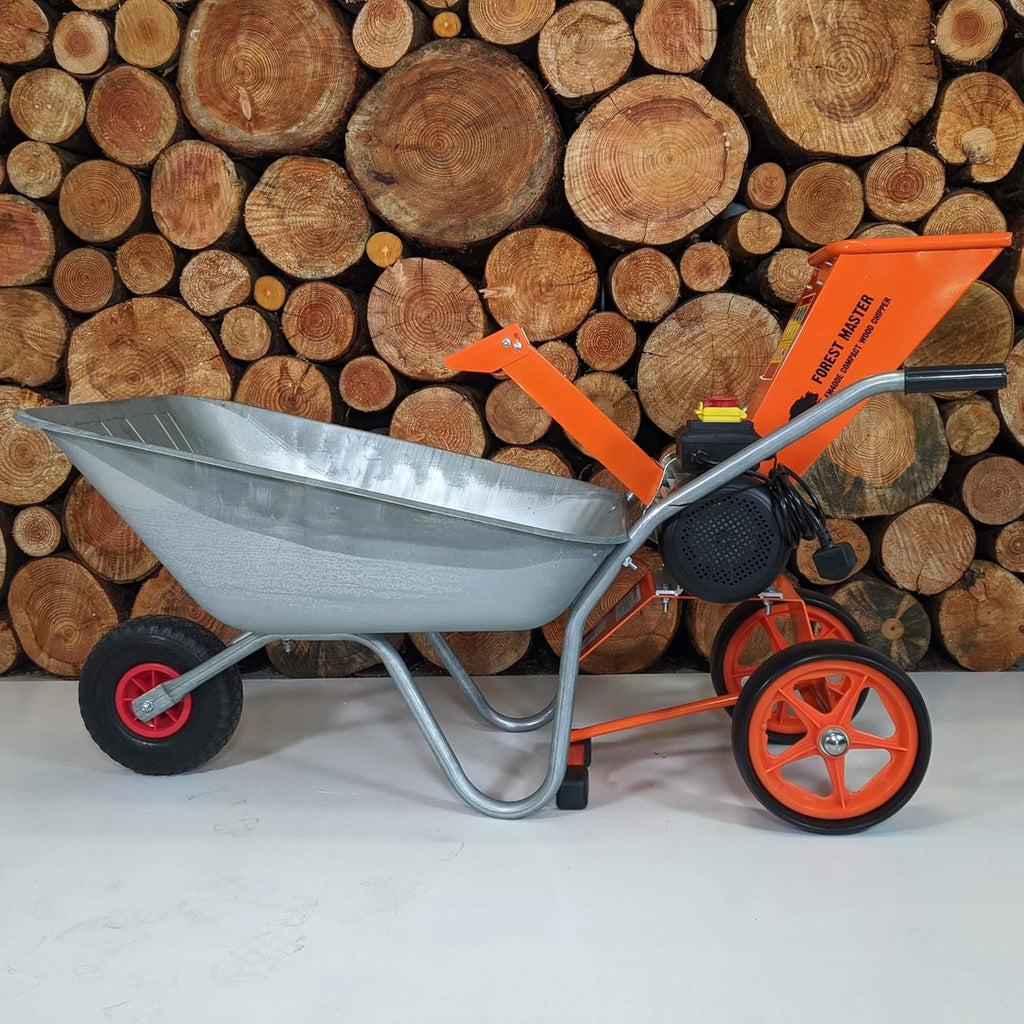 Forest Master FM4DDE broyeur de Jardin électrique 2800 W 4 CV pour Branches, Feuilles de Bois
