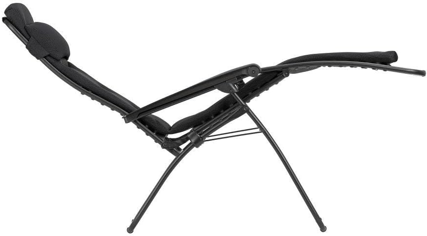 Lafuma Fauteuil Relax matelassé Zéro Gravité - RSX Clip, Acier
