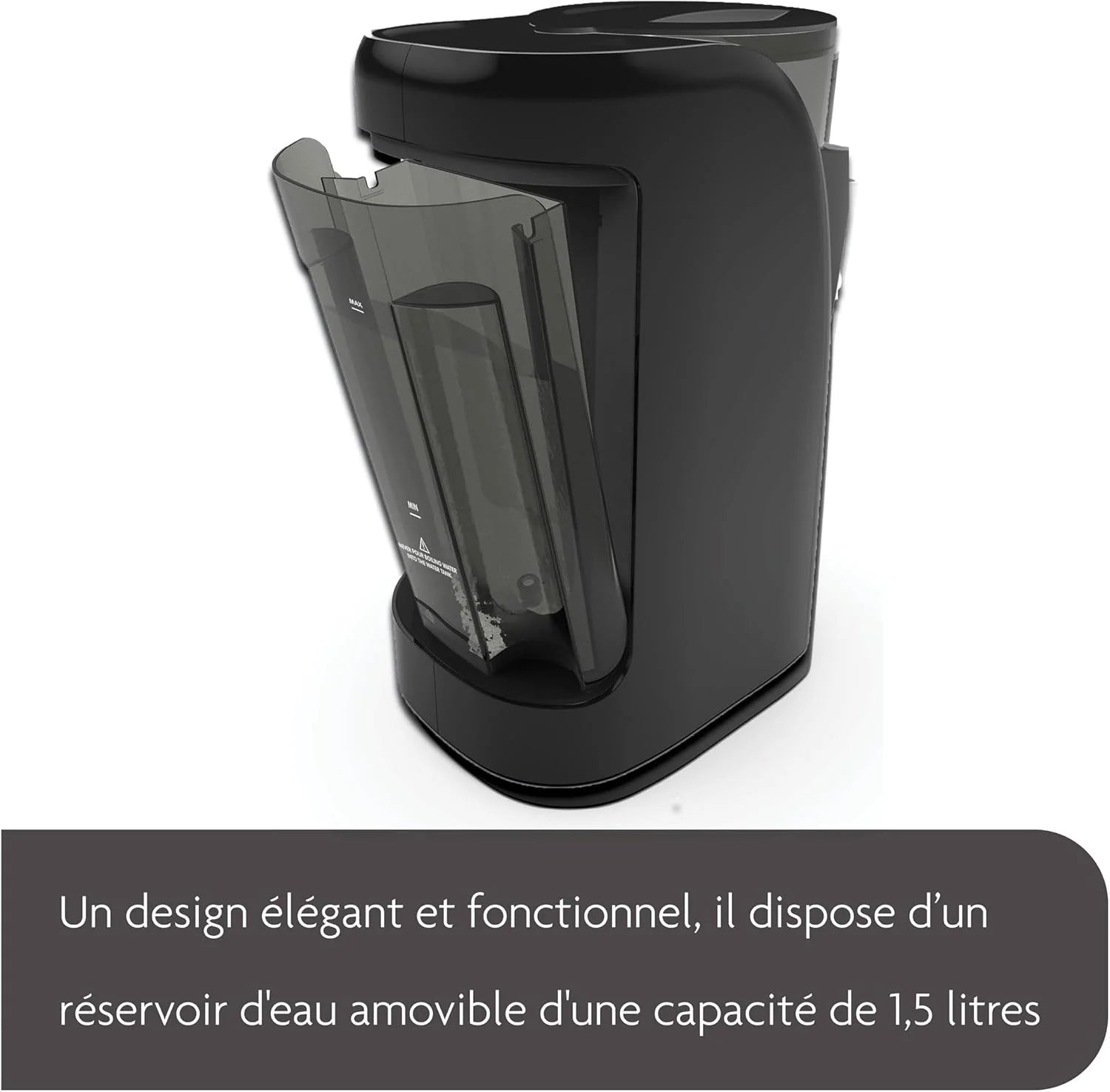Baby Brezza Formula Pro Advanced préparateur de biberons auto, noir