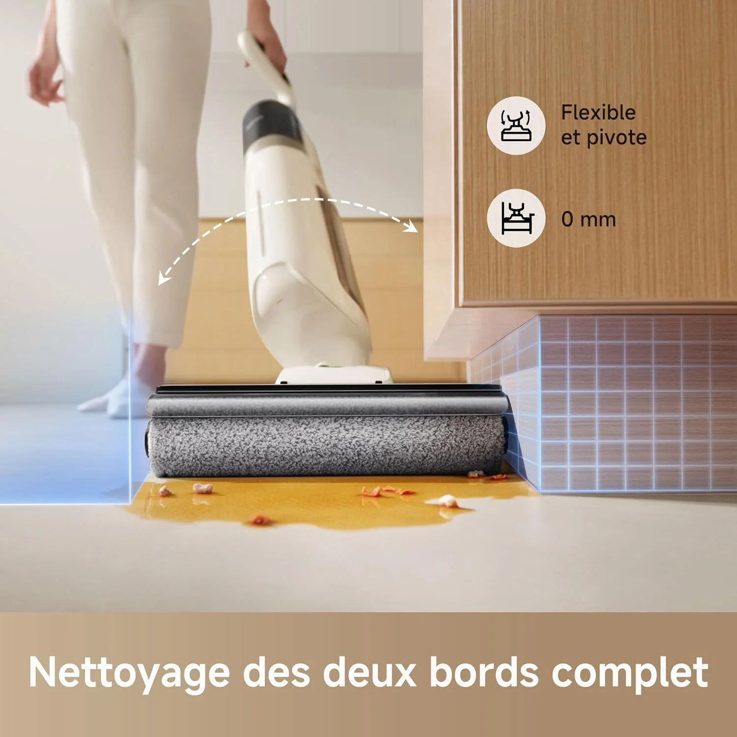 MOVA K30 aspirateur laveur sec/humide, 180°, 18kPa, séchage air chaud