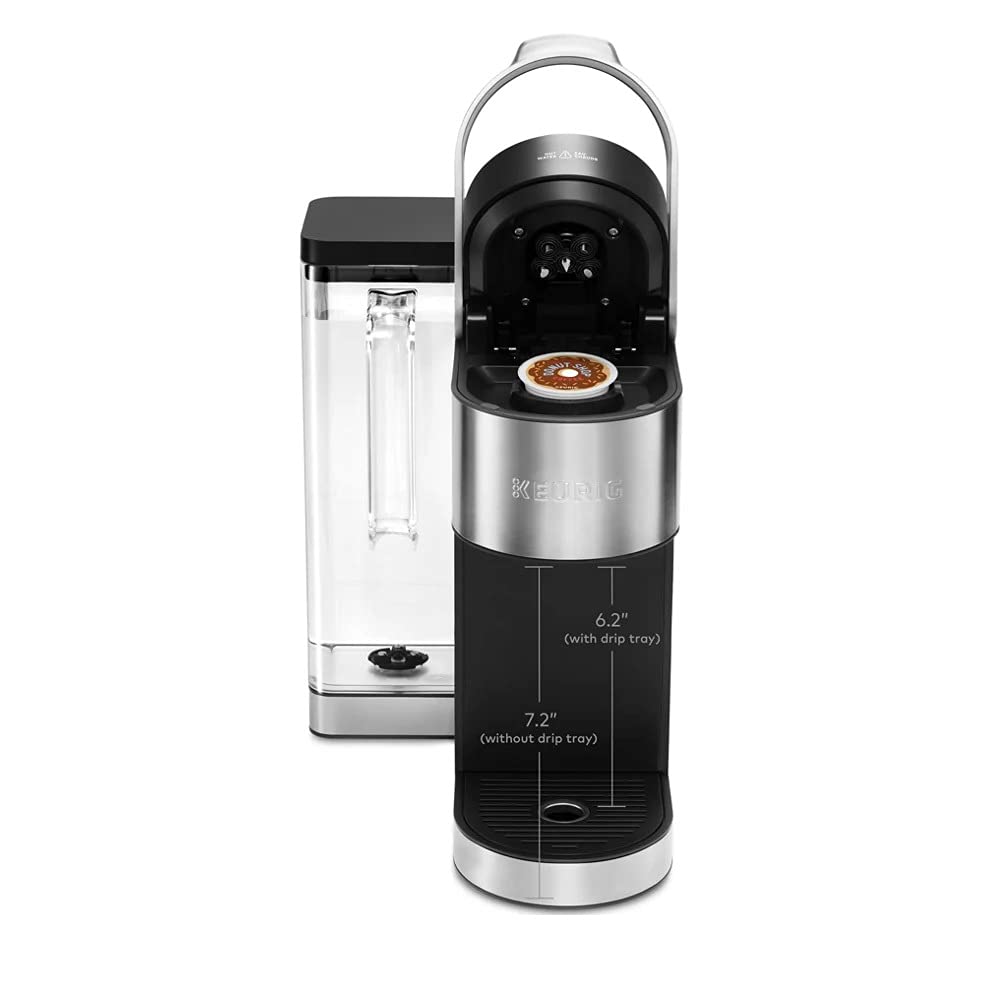 Cafetera Keurig K-Supreme Plus C de una sola taza con tecnología Multi-stream Incluye 15 Cápsulas K-Cup, Filtro de Agua + Asa, Filtro Universal Reutilizable My K-Cup®