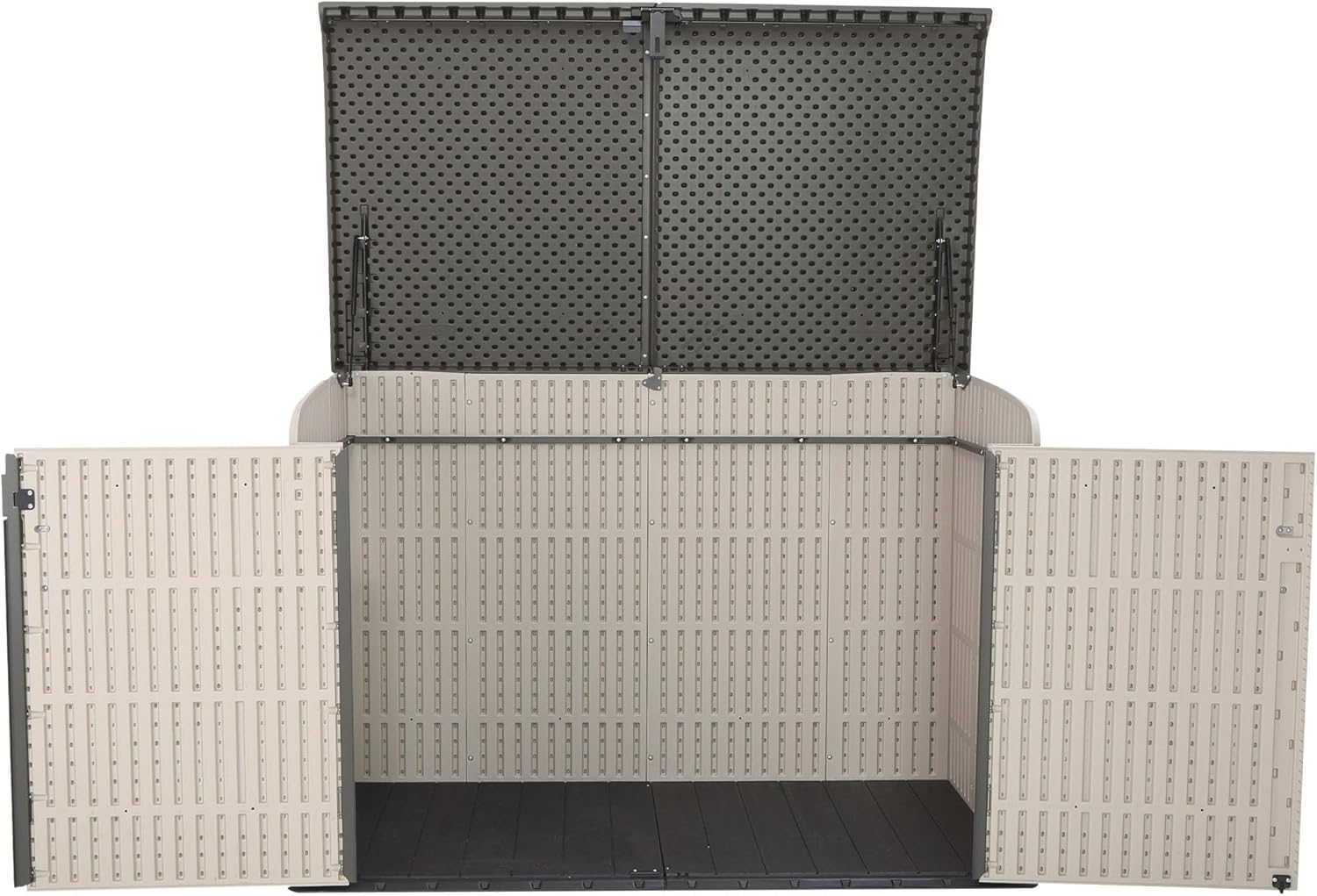 Lifetime Coffre de Rangement extérieur Tan 191,1 x 107,3 x 132,2 cm