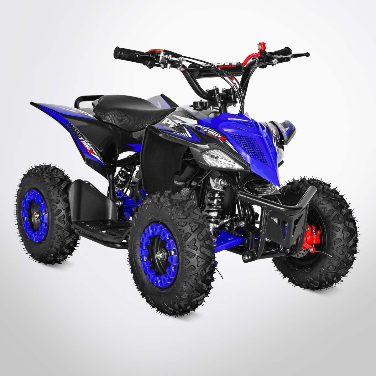 Pocket Quad TIRAX 49 - Mini Quad Enfant 50cc - Bleu