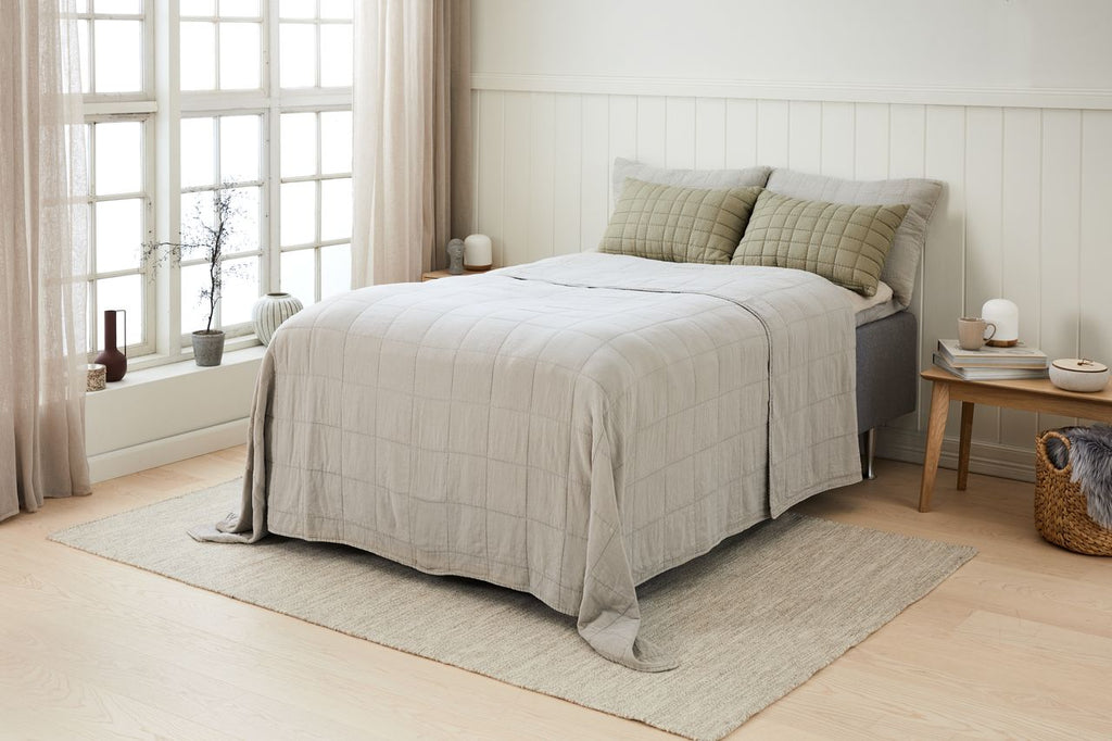 Cubre cama VALMUE 240x260 beige - JYSK