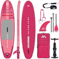 Aqua Marina Stand Up Paddle Coral 310 x 78 cm - Planche de SUP gonflable avec kit complet - Avec pagaie, pompe, sac à dos et aileron - Légère, stable et polyvalente