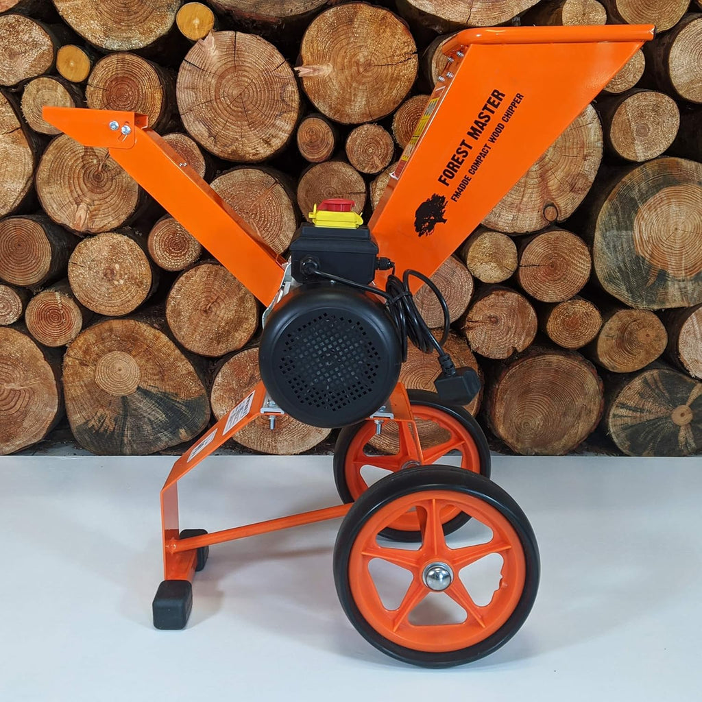 Forest Master FM4DDE broyeur de Jardin électrique 2800 W 4 CV pour Branches, Feuilles de Bois