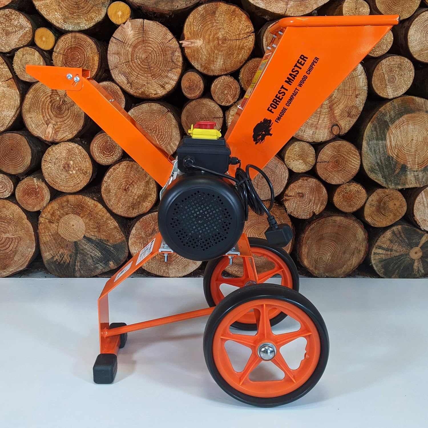 Forest Master FM4DDE broyeur de Jardin électrique 2800 W 4 CV pour Branches, Feuilles de Bois