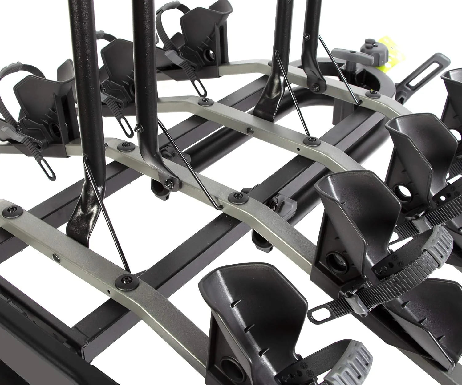 BUZZRACER 4 porte-vélos attelage plateforme, stable et facile à installer