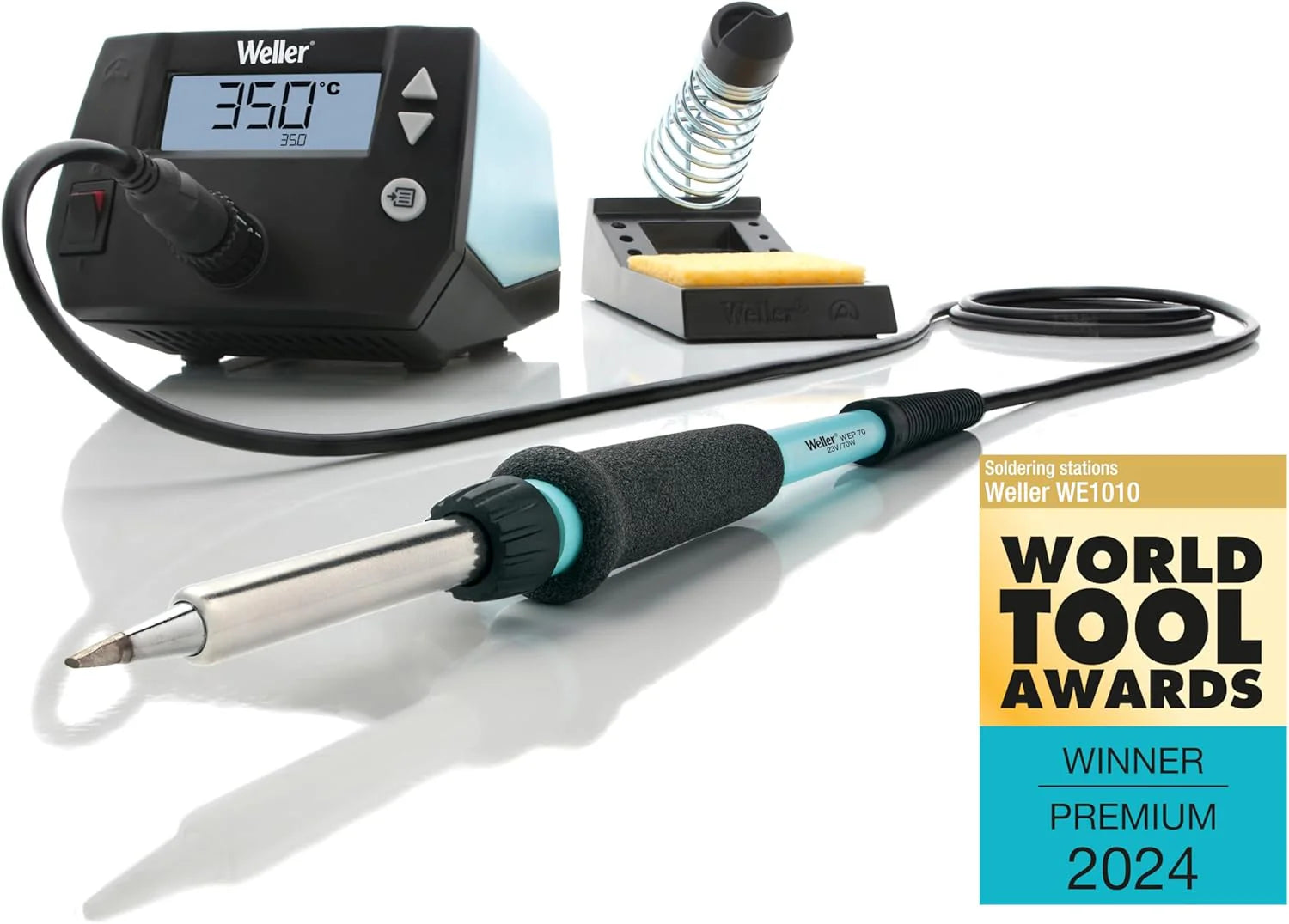 Weller WE1010 station soudage 70W, 1 canal, 100–450°C, numérique, bleu