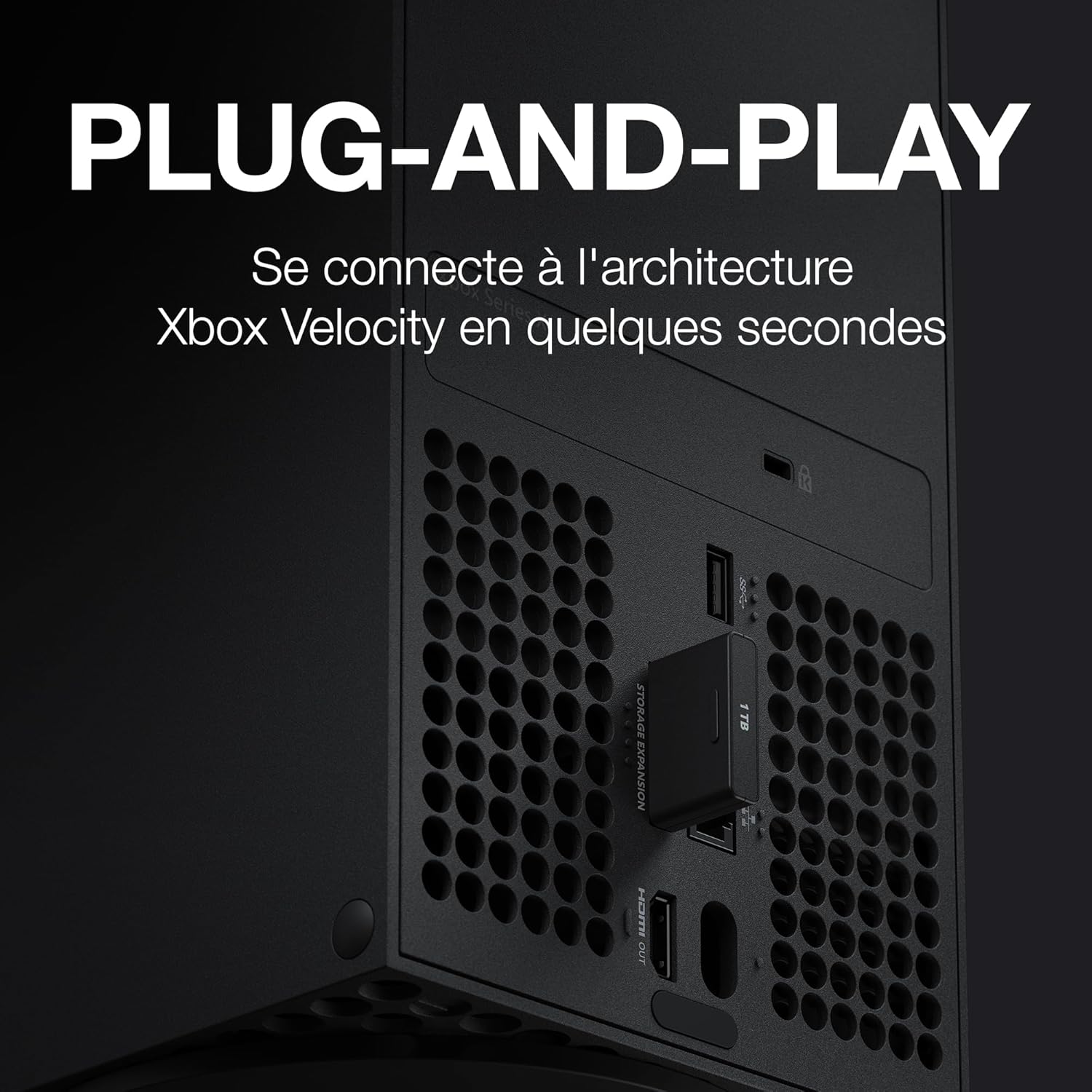 Seagate Expansion Card pour Series X|S SSD 2To, Plug and Play NVMe SSD Expansion, officiel permis, Services Rescue (STJR2000400)