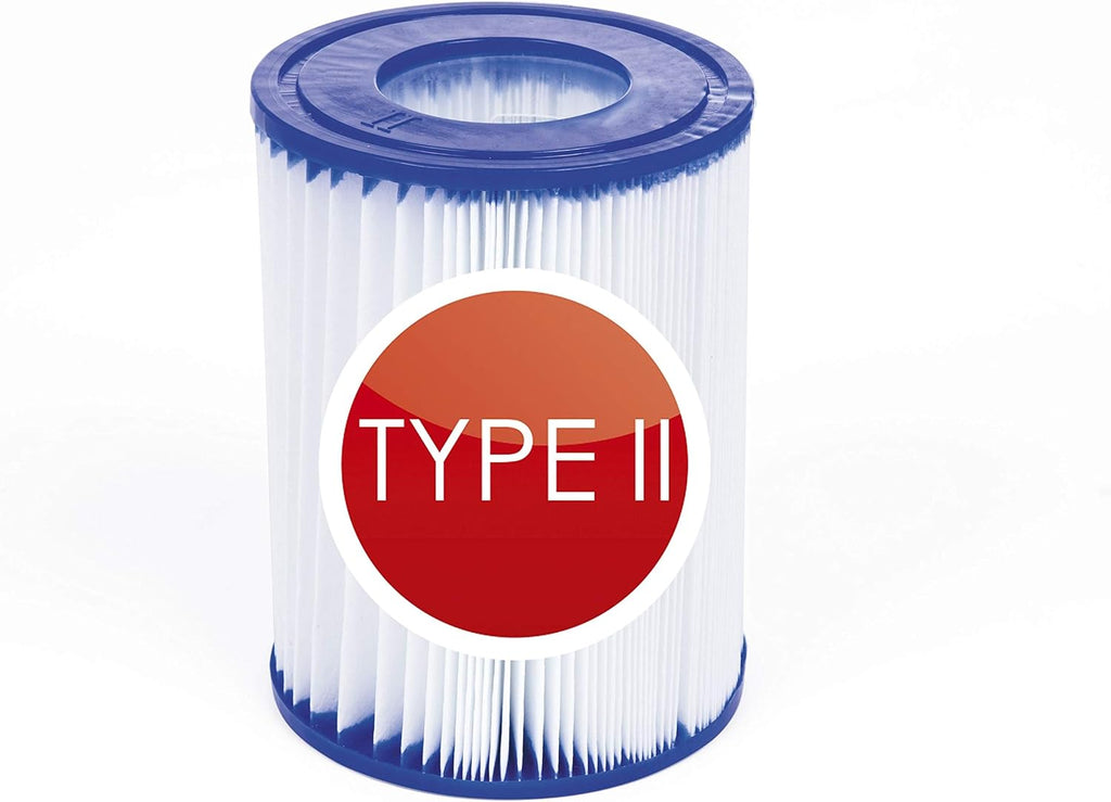 Bestway 56709 Piscine Hors Sol Power Steel™ Effet Rotin Diamètre 366 X 100 cm, Filtre à Cartouche, Échelle