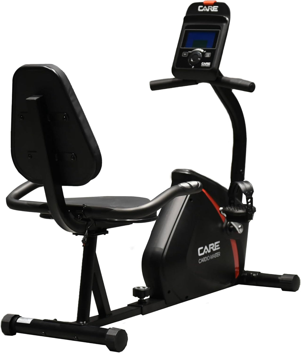 - Velo d'appartement - Cardio Master Connecté - Réglable & Confortable - Pédales Sanglées - Résistance Magnétique - 21 Programmes