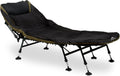 CampFeuer Chaise Longue pour pêche à la Carpe XXL 210 x 85 x 45-60 cm | Chaise de pêche Longue avec 8 Pieds à Hauteur réglable | Chaise Pliable, Confortable, rembourré pour pêche à la Carpe