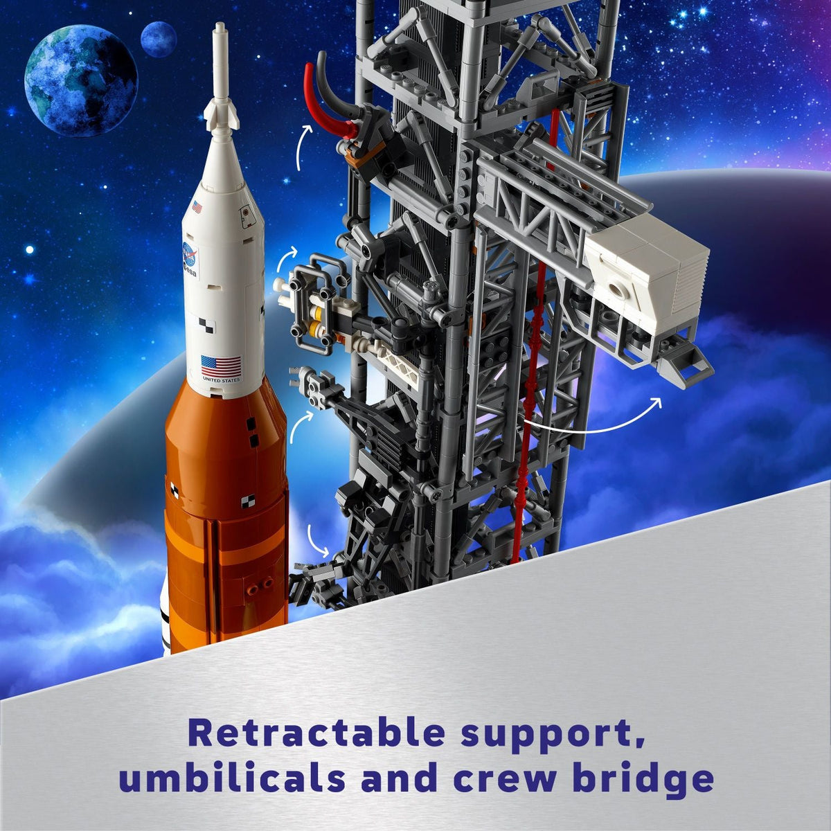 LEGO – Icons NASA Artemis Space Launch System DIY Project for Adults 10341
