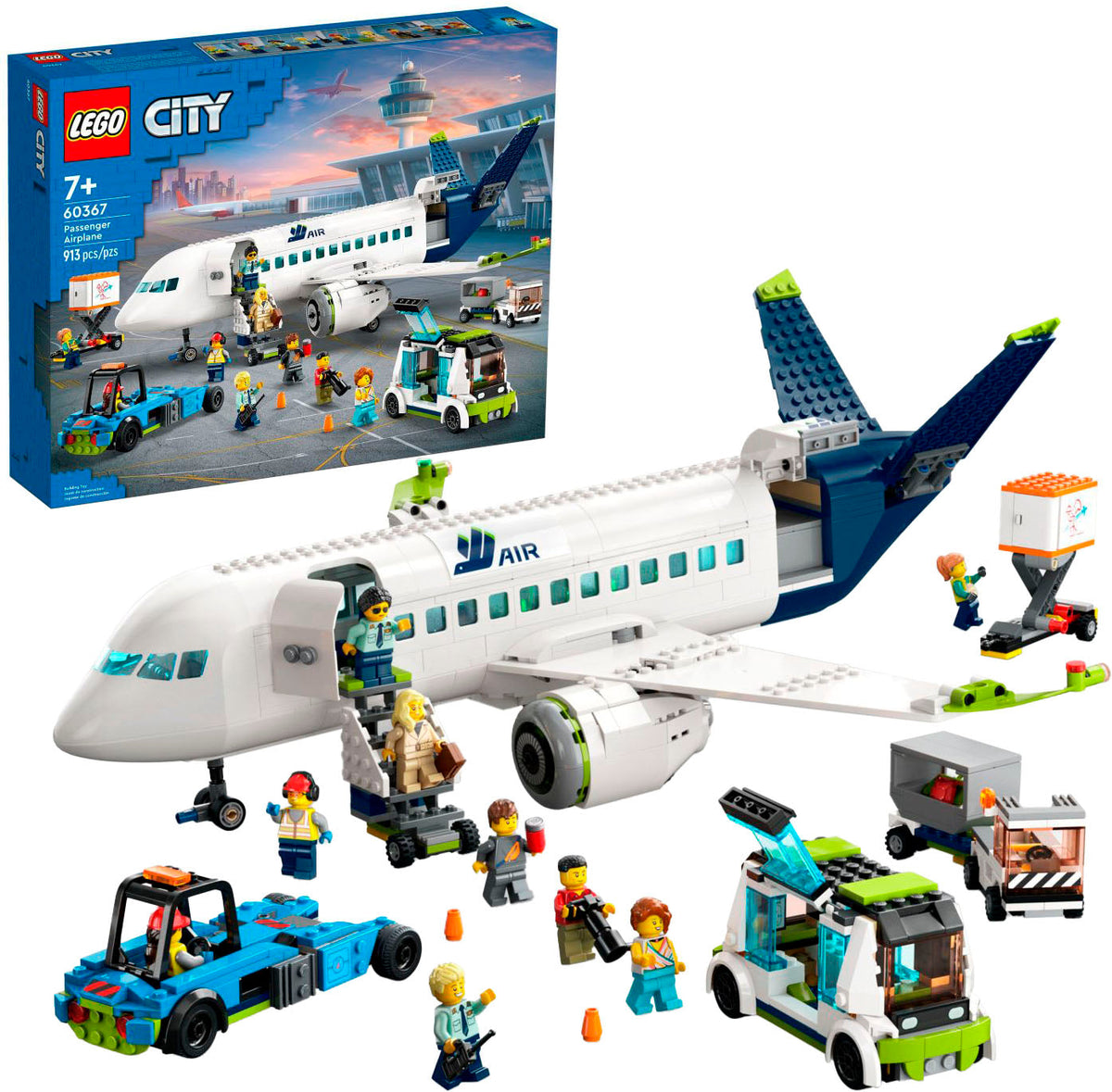 LEGO – Avión de Pasajeros de la Ciudad 60367