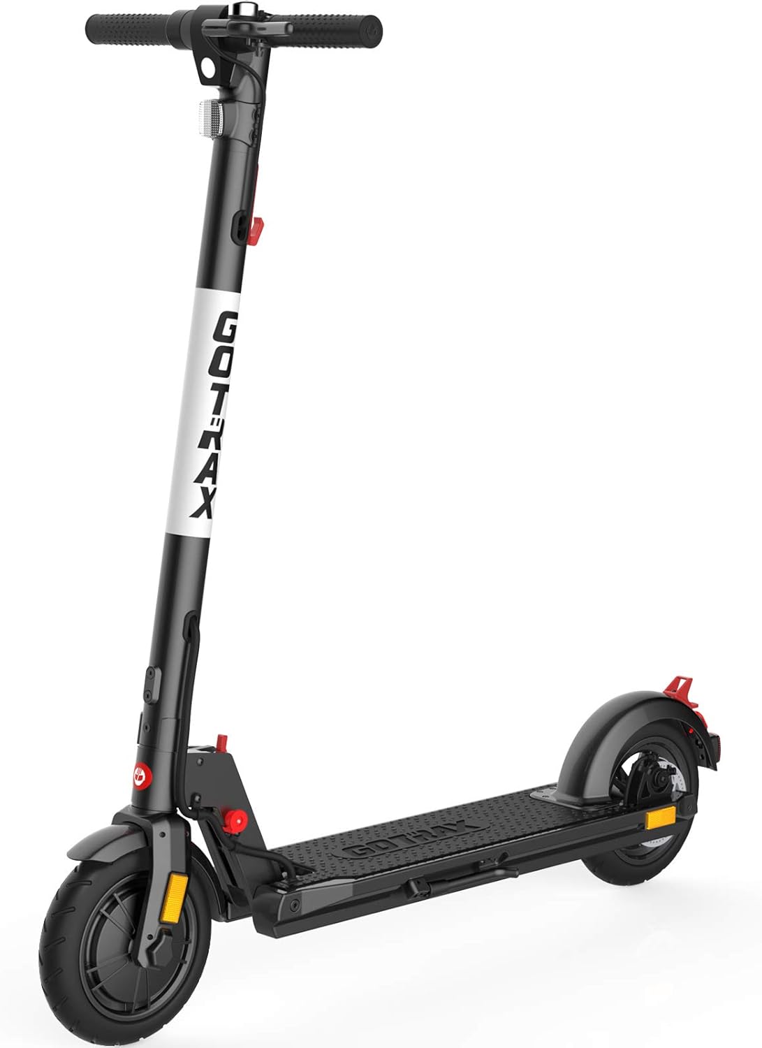 Patinete eléctrico para adultos, ruedas neumáticas de 8.5 pulgadas, alcance máximo de 14/18 millas, velocidad máxima de 15.5/18 MPH, motor de 300 vatios, con control de crucero, plegable