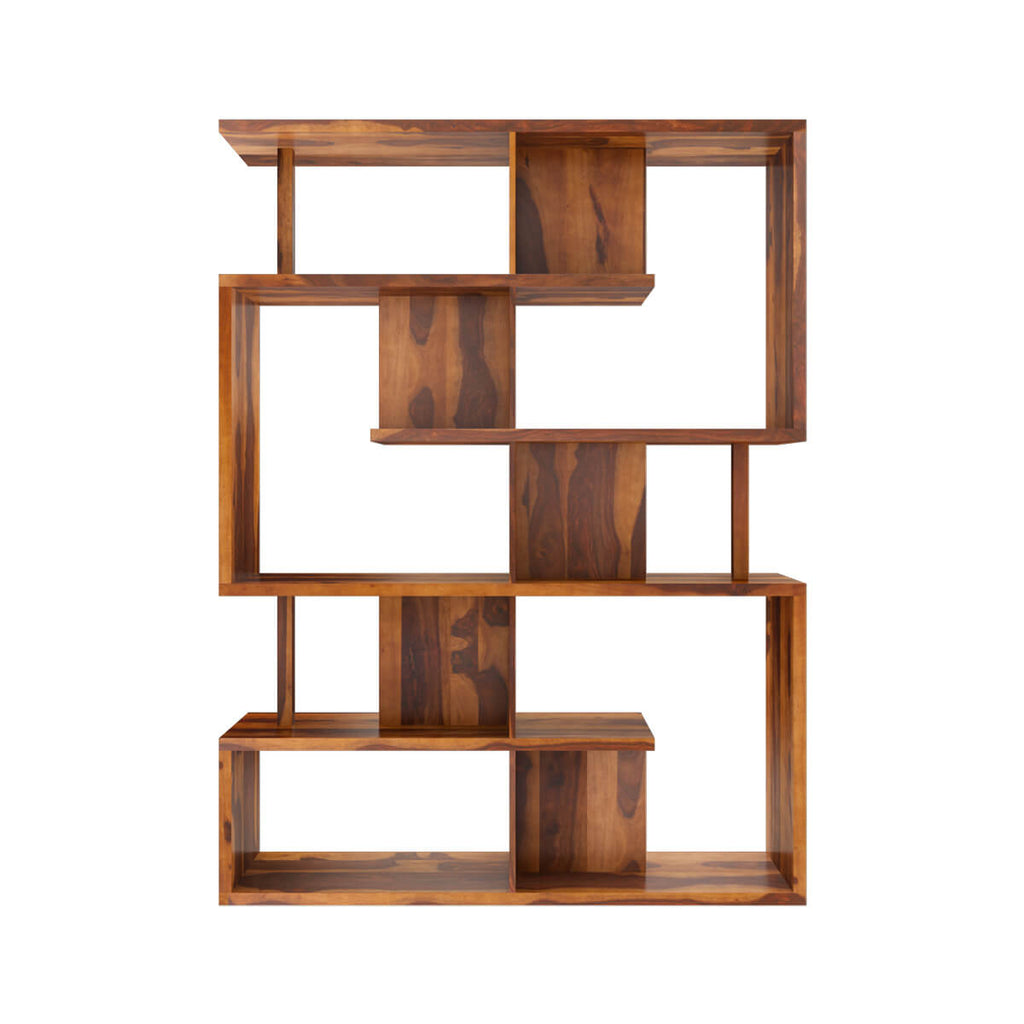 Nismaaya Adida Modern Geometric Bookcase For Home and Office