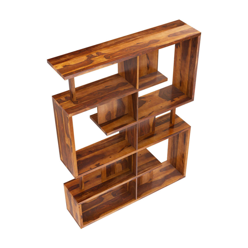 Nismaaya Adida Modern Geometric Bookcase For Home and Office