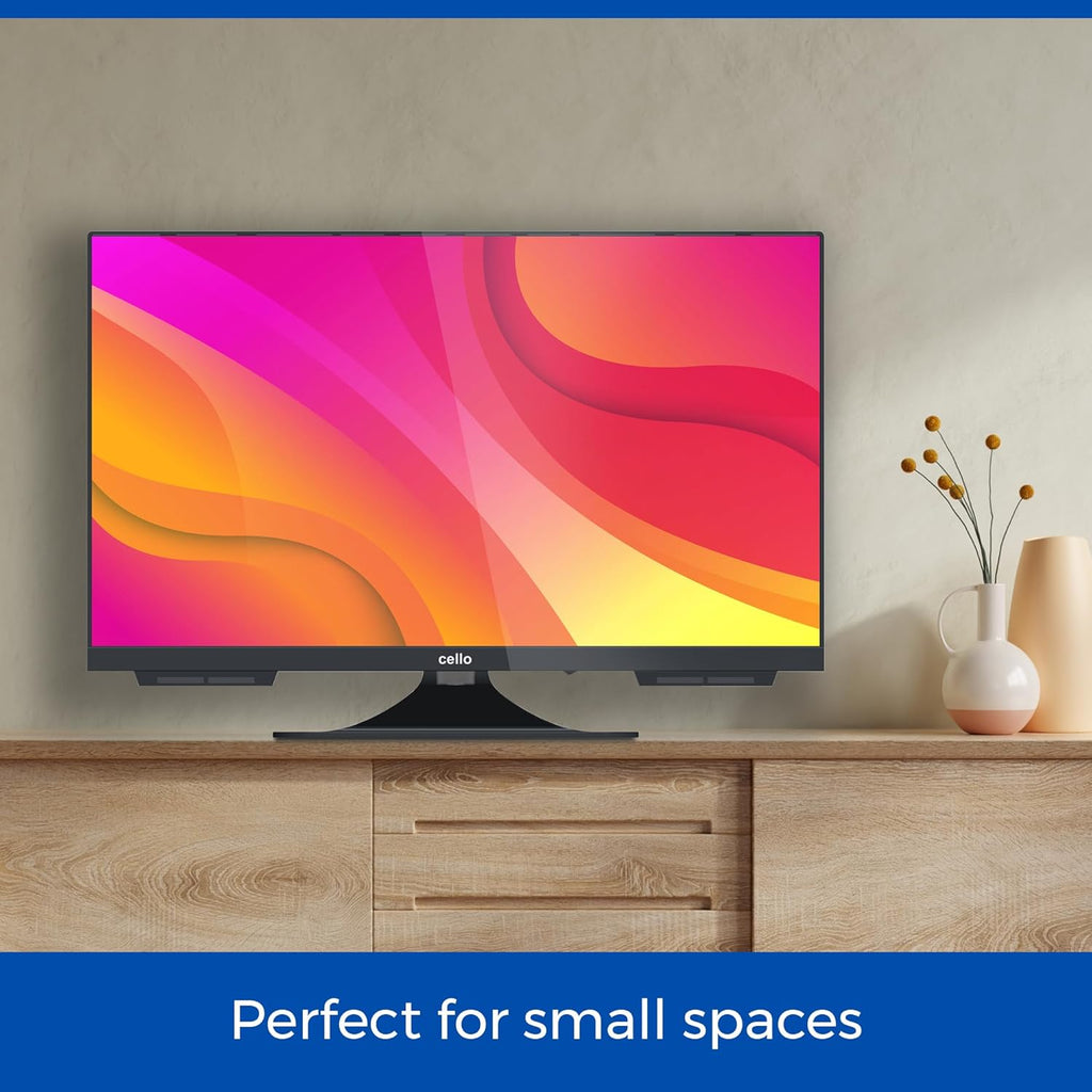 C2224WS Trav 22" Zoll Smart Full HD 12V Camping Reise TV Rahmenlos Triple Tuner Bluetooth WebOS by Pitch Perfect Lautsprecher Wohnmobil LKW Boot [2024]