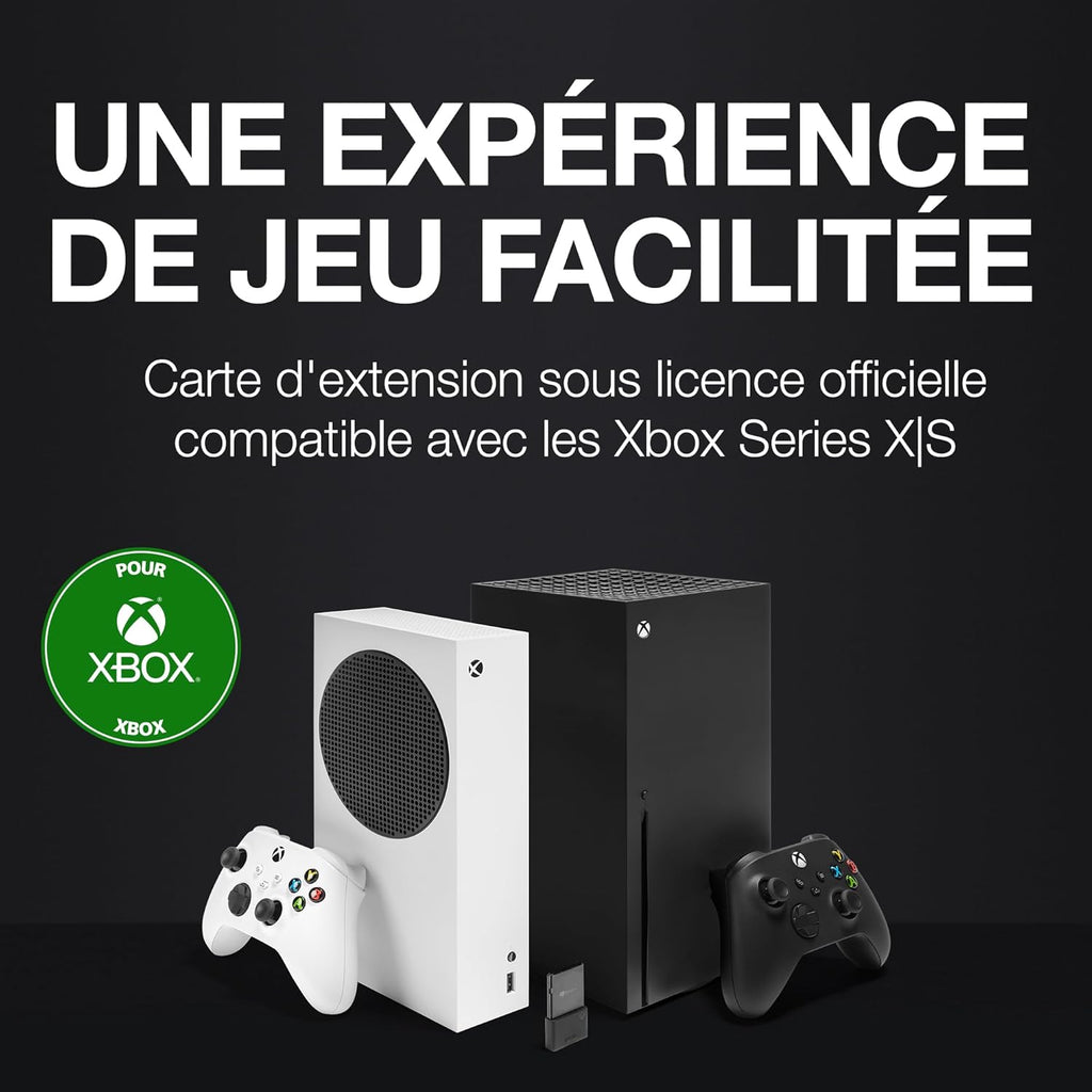 Seagate Expansion Card pour Series X|S SSD 2To, Plug and Play NVMe SSD Expansion, officiel permis, Services Rescue (STJR2000400)