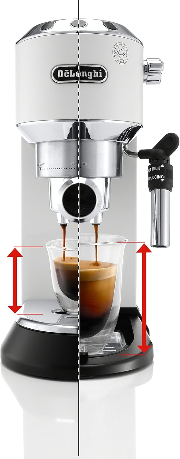 De'Longhi EC685M Dedica Deluxe Automatic Espresso Machine,35 oz, 1, Metallic